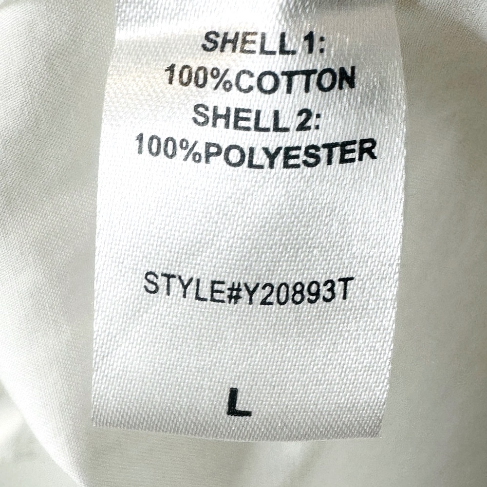 Tuckernuck Pomander Place Tinsley Organza Puff Sleeve White Top Shirt Blouse L - Picture 10 of 12